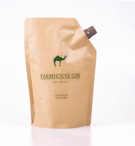 Farmhouse Gin: London Dry Gin 50cl refill pouch 41% ABV